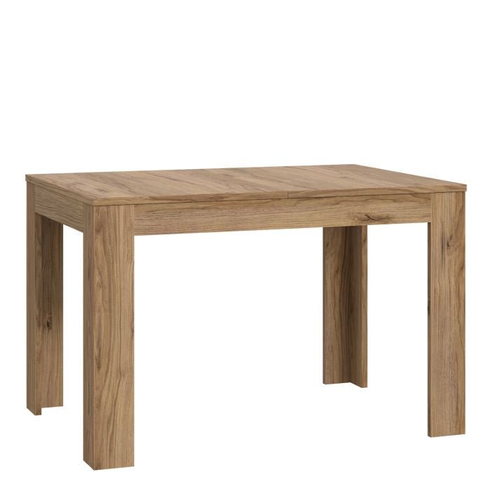 120cm Extending Dining Table By Multi Brun In Waterford Oak - MILES AND BRIGGS