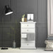 Paris 5-Drawer Chest in White Stylish Storage Solution for Any Space front image 