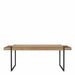 High Rock Dining Table in Riviera Oak open drawer image