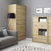 The Shetland 1-Door, 6-Drawer Cupboard: Stylish and Spacious Storage-right image
