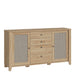 Cestino 2 Door 4 Drawer Sideboard Front image 