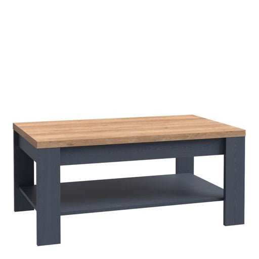 Riviera Oak Navy Bohol Coffee Table Stylish and Functional front image 