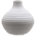 Amphora Matt White Ceramic Vase - MILES AND BRIGGS