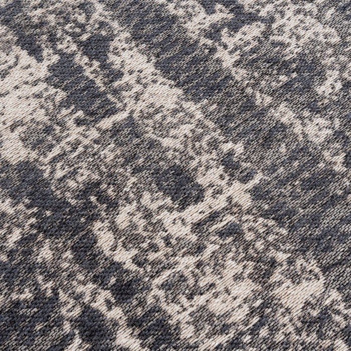 Aria Abstract Grey Rug - MILES AND BRIGGS