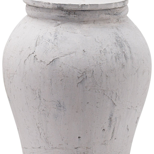 Bloomville Large Stone Ginger Jar - MILES AND BRIGGS