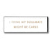 Carbs Soulmate Gold Foil Plaque - MILES AND BRIGGS