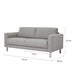 Cleveland 2-Seater Sofa in Nova Light Grey - MILES AND BRIGGS