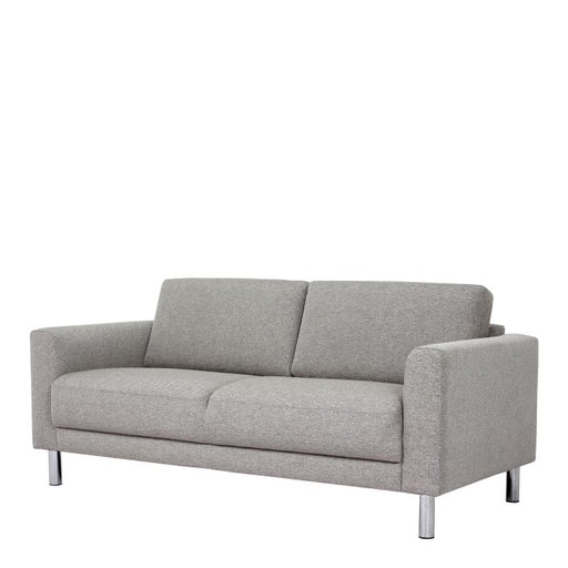 Cleveland 2-Seater Sofa in Nova Light Grey - MILES AND BRIGGS
