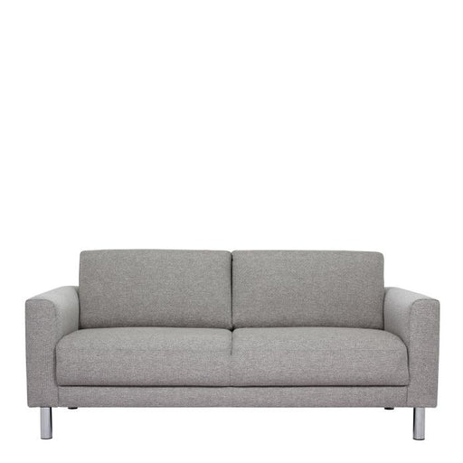 Cleveland 2-Seater Sofa in Nova Light Grey - MILES AND BRIGGS