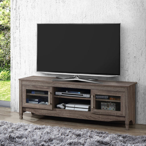Display Unit For Large TVs With Storage Clatter Free System - MILES AND BRIGGS