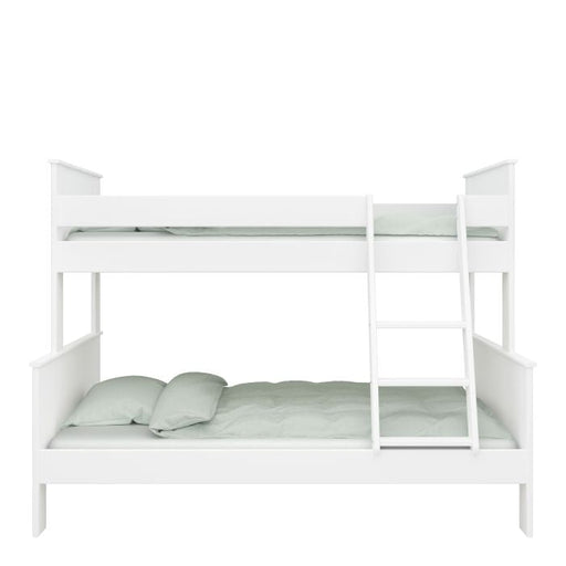 Family Bunk Bed By Alba In White - MILES AND BRIGGS