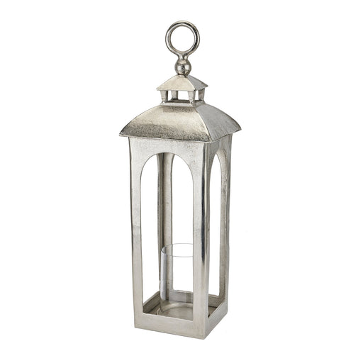 Farrah Collection Cast Aluminium Loop Top Lantern - MILES AND BRIGGS