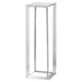 Farrah Collection Large Silver Plant Stand - MILES AND BRIGGS