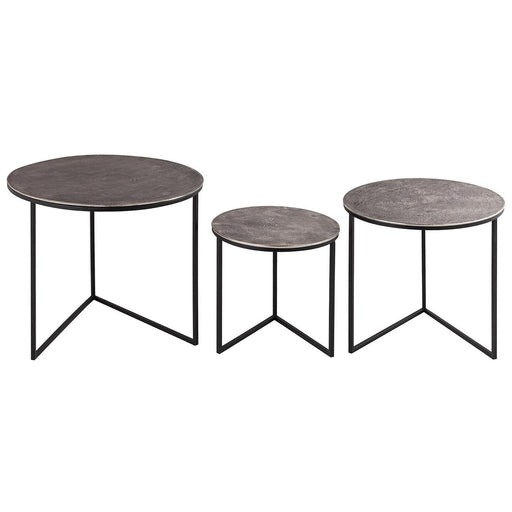 Farrah Collection Set of Three Round Tables - MILES AND BRIGGS