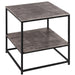 Farrah Collection Silver Side Table - MILES AND BRIGGS