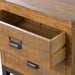 The Draftsman Collection Two-Drawer Bedside Table Sleek and Functional Storage Solution zoom-in image 