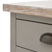 The Oxley Collection Three Drawer Bed Side - close up top side image 