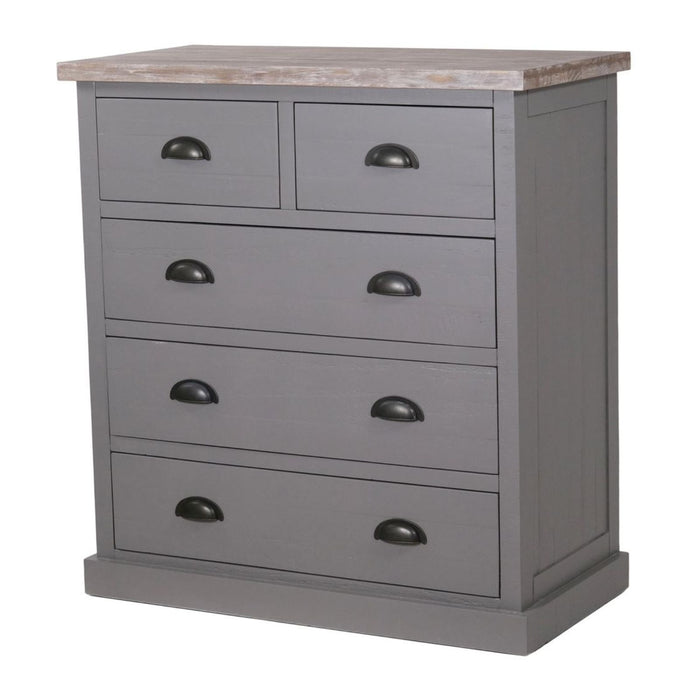 The Oxley Collection Two Over Three Chest of Drawers Stylish Storage Solution-right image