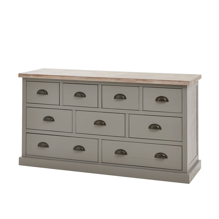 The Oxley Collection Nine-Drawer Chest Stylish and Spacious Storage Solution-right image